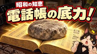 【昭和レトロ雑学】昭和の節約術/電話帳を捨てるなんてもったいない！驚きの再利用法＃昭和雑学＃昭和の思い出＃雑学