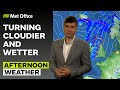 19/08/24 – Wet and cloudy – Afternoon Weather Forecast UK – Met Office Weather