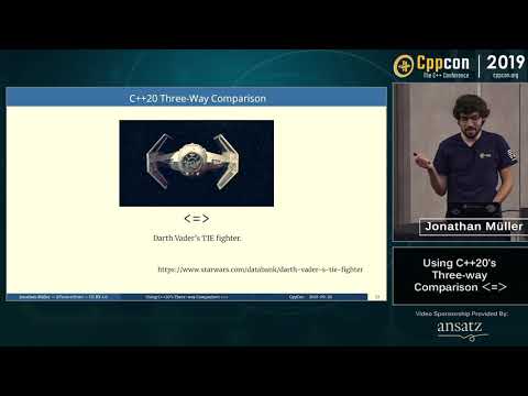 CppCon 2019: Jonathan Müller “Using C++20's Three-way Comparison ＜=＞”