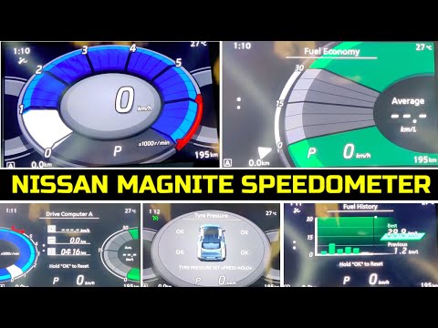 Nissan Magnite Speedometer Console Explained