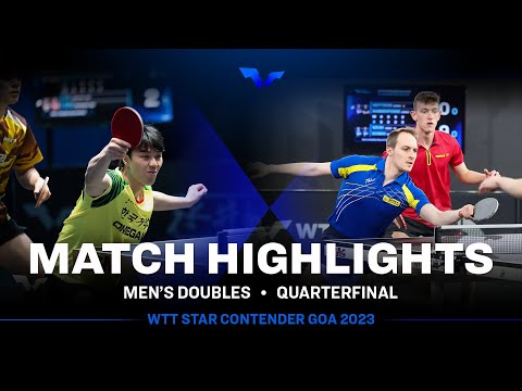 Adrien R./Cedric N. vs An J./Cho S. | MD QF | WTT Star Contender Goa 2023