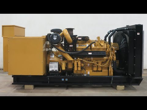 Caterpillar 600 kW diesel generator, CAT 3412 engine, 790 Hrs, Yr 2005 - CSDG # 4353