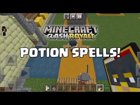 Minecraft Clash Royale: Potion Spells Technicals! 🧪⚔️