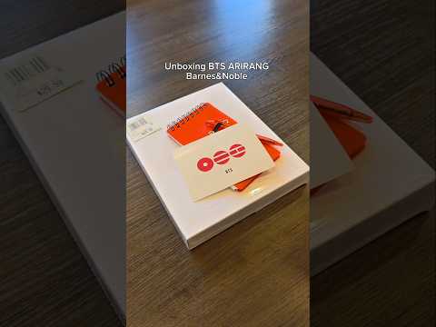 BTS ARIRANG Rooted in Korea Version Unboxing #bts #btsarmy #btsshorts #kpopunboxing