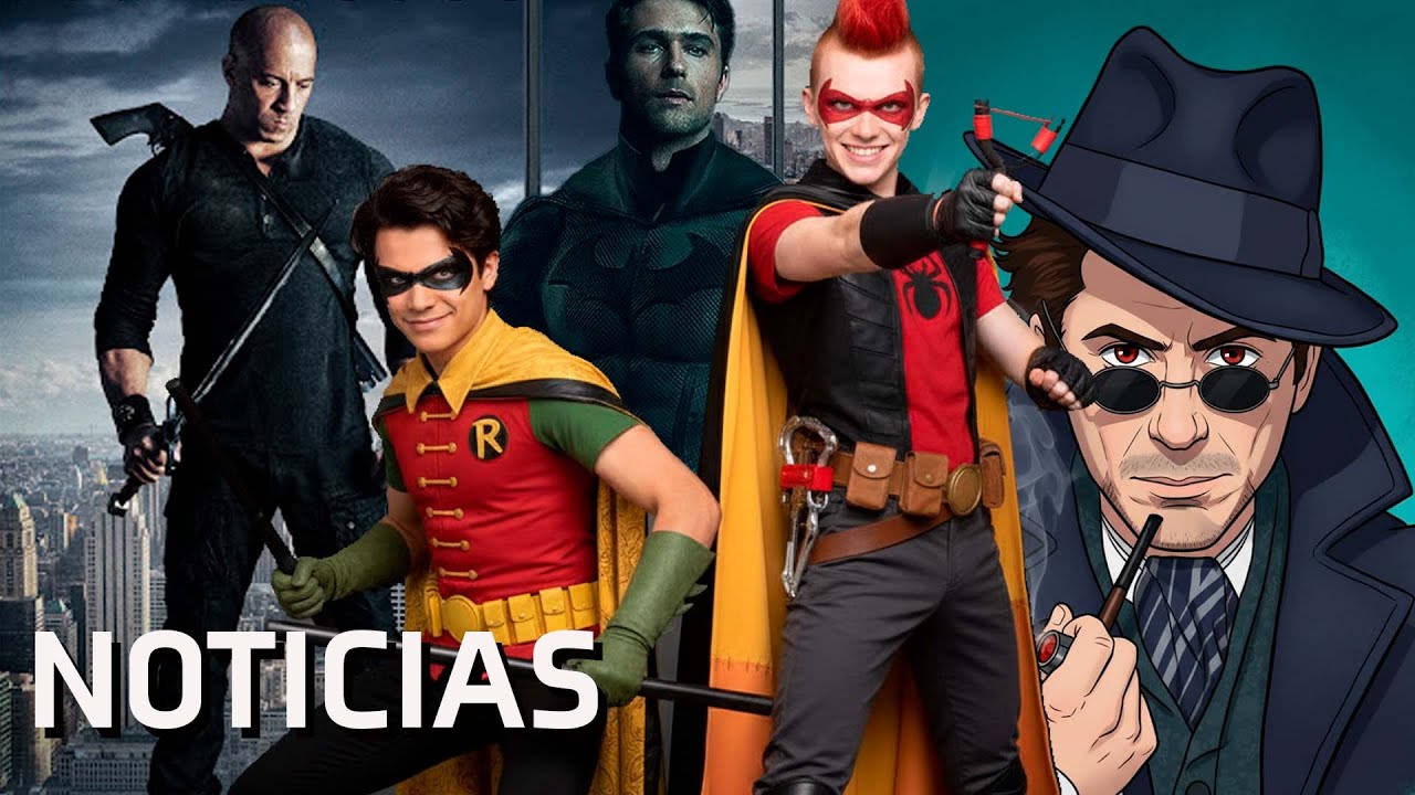 Dynamic Duo la historia de los Robins, Sherlock Holmes animado y para adultos, Prometheus renace