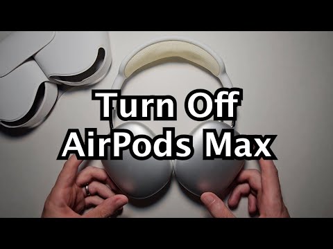 Cómo apagar los AirPods Max