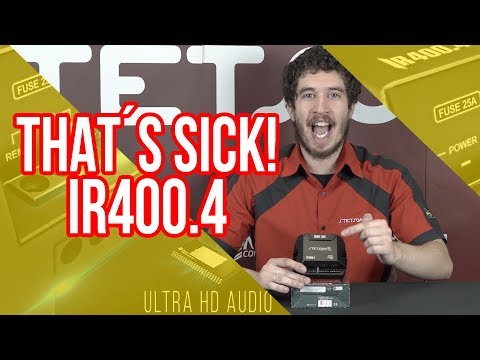 4 Channels CAR AUDIO AMPLIFIER  IR400.4 - STETSOM / 400 Watts ऑडियो सिस्टम AMP