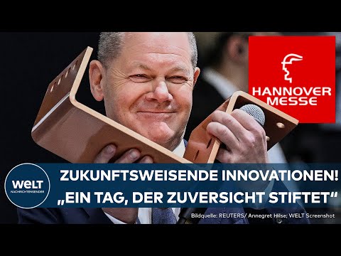HANNOVER: Olaf Scholz spricht auf der Industriemesse! Innovationen für die Zukunft - KI im Fokus