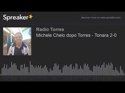 Michele Chelo dopo Torres - Tonara 2-0