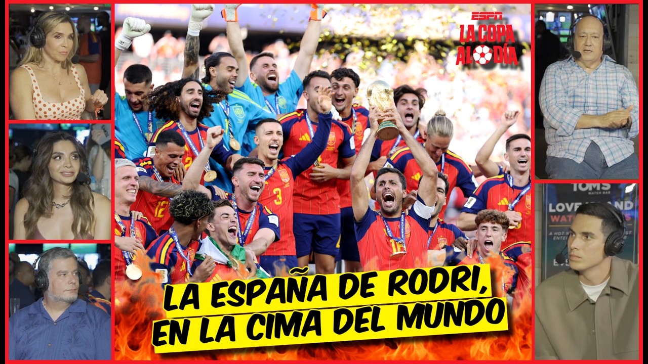 ESPAÑA le dio un BAILE a ARGENTINA gracias al PARTIDAZO de RODRI. Lo MERECE TODO | La Copa Al Día