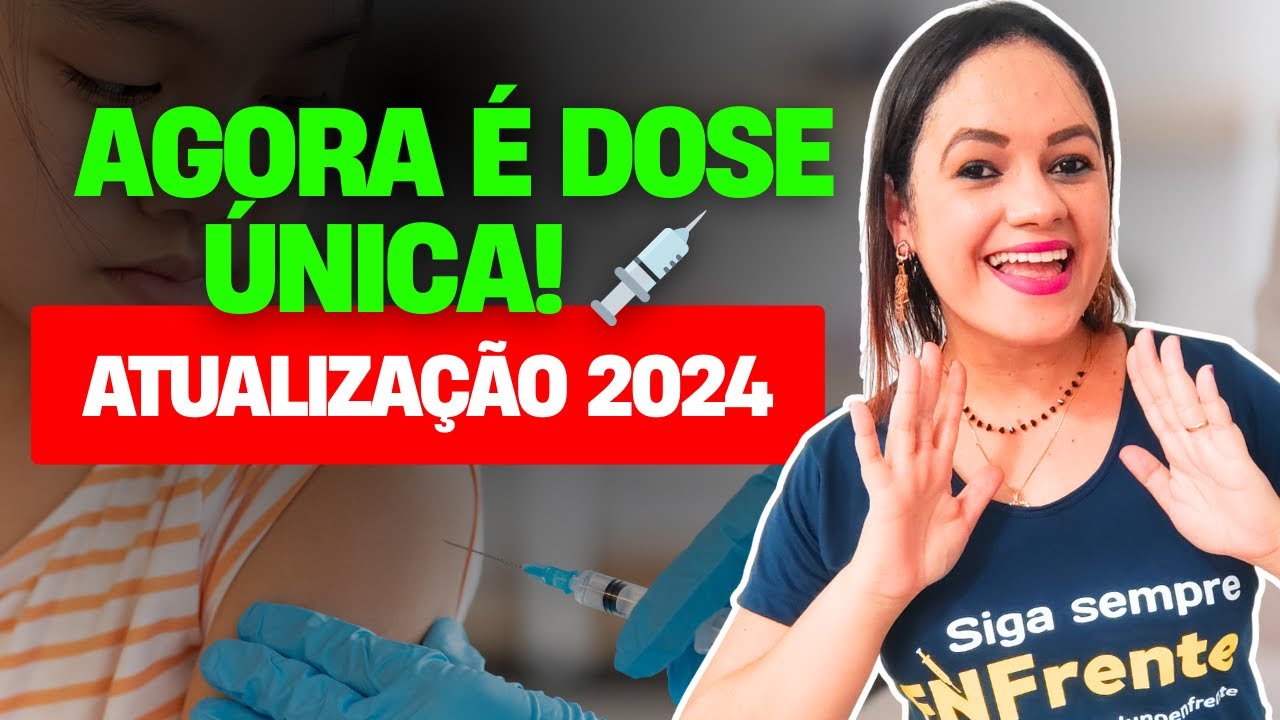 Novas mudanças na VACINA HPV (Nova atualização 2024) - Confira agora
