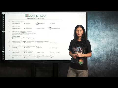 Test antrenament Comper - Limba și literatura română - Clasa a III-a - Etapa 1