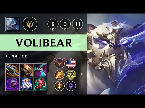 Volibear Jungle vs Talon - NA Grandmaster Patch 25.21