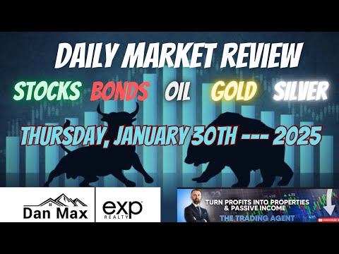 Daily Market Review - January 30th, 2025 | Stocks, Oil, Bonds, Gold & Silver Analysis
