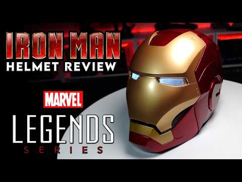 Hasbro Marvel Legends Iron Man Helmet Unboxing & Review | Is It Worth It?