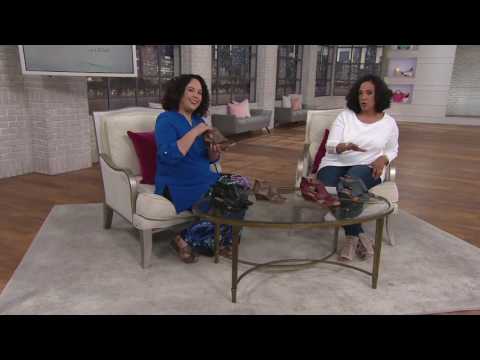 Earth Leather Cut-out Wedges - Danae on QVC