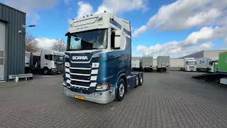 Scania S500 6x2/4 Full Air Retarder P-Airco Alcoa trækker | Billede 4 - Autoline