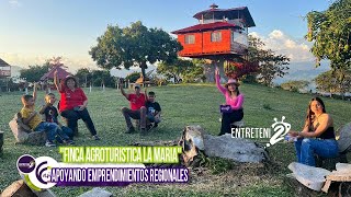 Recorrido completo por Finca La María en el programa Entretenidos