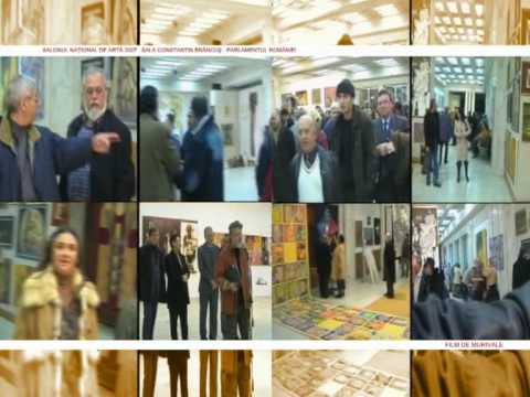 SALONUL NAŢIONAL DE ARTĂ 2007 -  SALA CONSTANTIN BRÂNCUŞ  - FILM DE MURIVALE