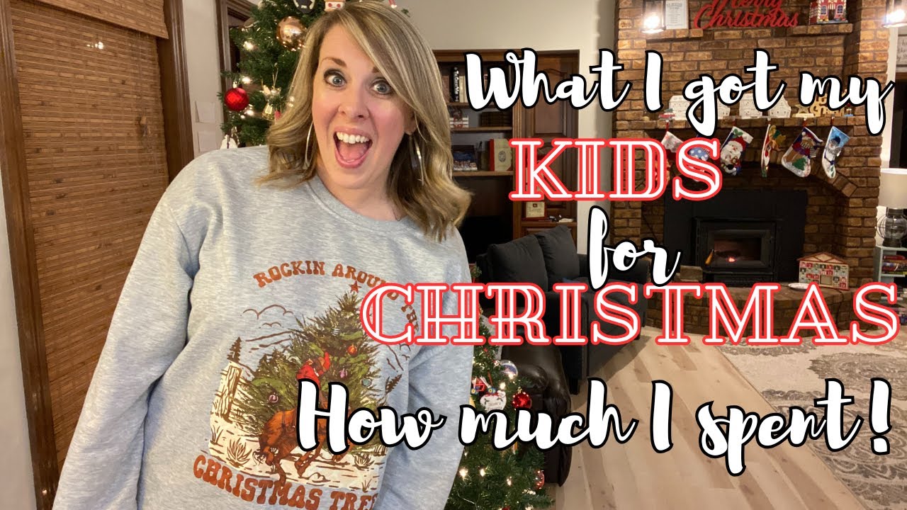 What I got my KIDS for CHRISTMAS and HOW MUCH I SPENT || $60 Christmas Budget
