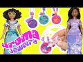 Disney Encanto DIY Perfume Jewelry with Mirabel, Isabela, and Luisa! Crafts for Kids