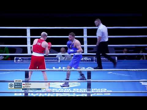 Viktorio Iliev (BUL) vs. Juraj Bóna (SVK) European U23 Championships 2025 SF's (65kg)