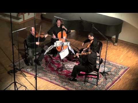 Cuarteto Arriaga plays Luigi Boccherini's Secondo Quartettino Op. 33. II. Rondeau