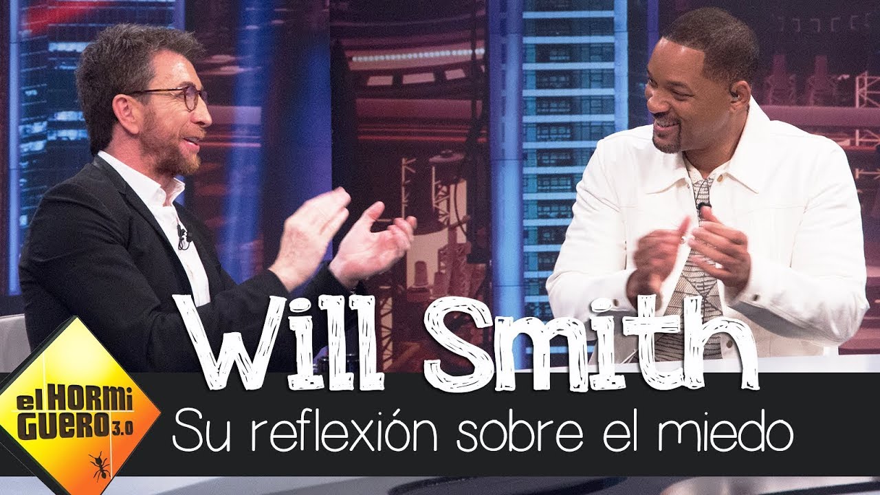 La aplaudida reflexión de Will Smith y Pablo Motos sobre el miedo - El Hormiguero 3.0