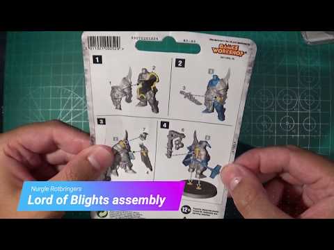 Warhammer: Assembly Nurgle Rotbringers Lord of Blights