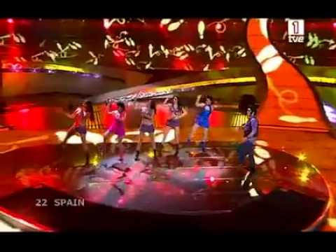 Baila el Chiki Chiki - Eurovision ESC 08 (HQ - Alta Calidad)