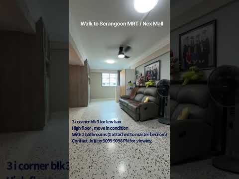 3 Lorong Lew Lian, 3 Lorong Lew Lian, Hougang / Punggol / Sengkang, 2 Bedrooms, 786 sqft, HDB Flat For Sale, by Joji Lin, 500244930 - PropertyGuru.com.sg
