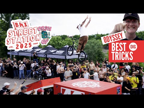 ODYSSEY 'BEST TRICKS' JAM | BMX STREET STATION 2025 x 'CASH UP'