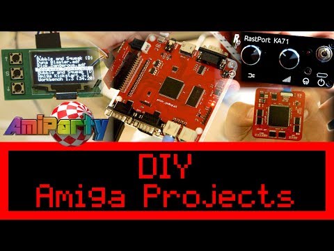 Commodore Amiga DIY Projects at AmiParty 21