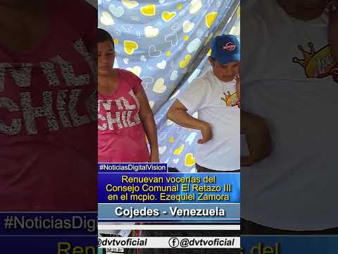 Renuevan vocerías del Consejo Comunal El Retazo III en el municipio  Ezequiel Zamora  #cojedes