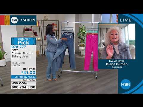 DG2 by Diane Gilman Classic Stretch Skinny Jean    Basic