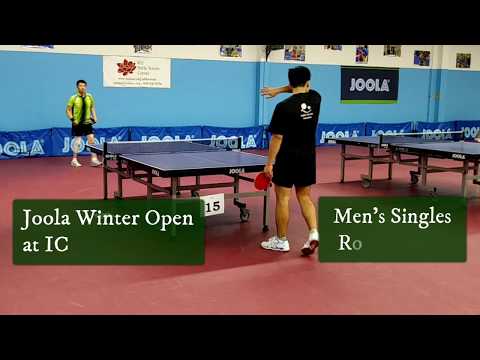 Men's Singles RR: Si Zhigao (2566) vs Michiya Suzuki (2144) at ICC Joola Winter Open on 2019-11-10