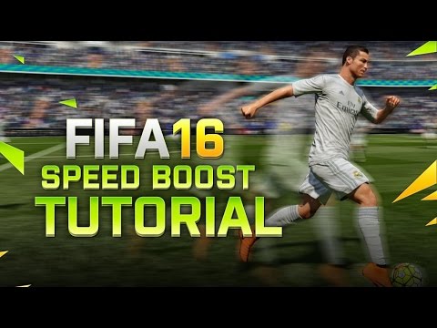 FIFA 16 SPEED BOOST TUTORIAL - THE NO TOUCH DRIBBLING GLITCH - HOW TO RUN FASTER in FIFA 16