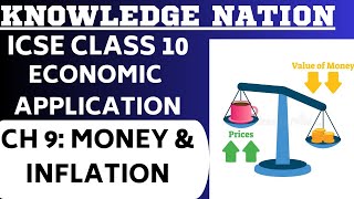 MONEY & INFLATION | ICSE 10 ECONOMIC APPLICATION | #icse2024 #icseclass10 #icseboard #economics