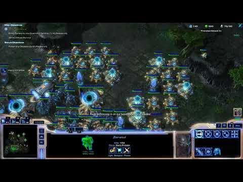 Starcraft 2 - Custom Campaign - Wings of Liberty - Other Enemy Mission 14- Echoes of the Future