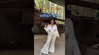 Let&rsquo;s explore the Cu Chi Tunnels in Vietnam with _half_blush_  🔫 #travelvietnam #cuchitunnel