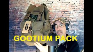GOOTIUM Canvas Rucksack Review & (Machete Arrived)
