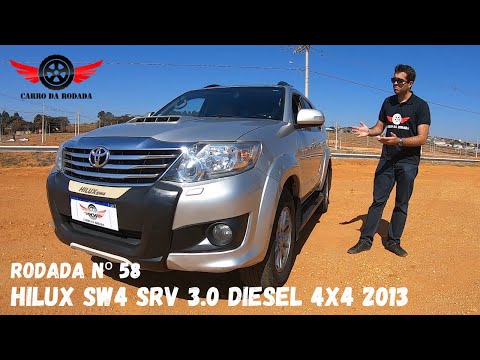 Toyota Hilux SW4 SRV Diesel 4x4 2013 - Um tanque de guerra, mas será que vale o preço? - Rodada Nº58