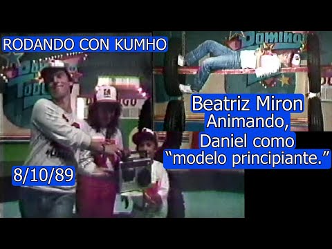0343 'Rodando Con Kumho': Beatriz Mirón Anima y Daniel 'Modelo Principiante' - DPTO2, 8 de Oct. 1989