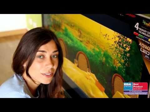 Sharp Quattron RGBY Technology european-tv-innovation - EISA - Cobrason