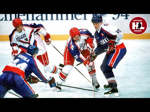 23.02.1994. Олимпиада. (HD) Словакия - Россия | OG1994. Slovakia - Russia. 02/23/1994