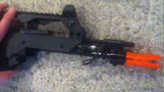 How to Take Apart an Echo 1 MK36c Airsoft Gun
