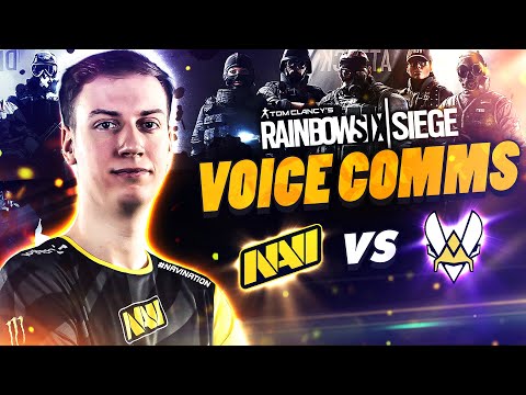 NAVI vs Vitality - Rainbow Six VOICE COMMS at European League