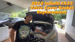 2010 INFINITI FX35 Valve Cover Gasket Replacement | VQ35HR | Infiniti Nissan | 350Z