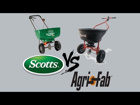 Scotts VS Agri-Fab (Fertilizer Spreader Comparison)
