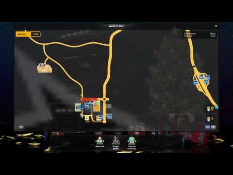 Euro Truck Simulator 2 France DLC with ProMods 2.15 Delivering Gifts